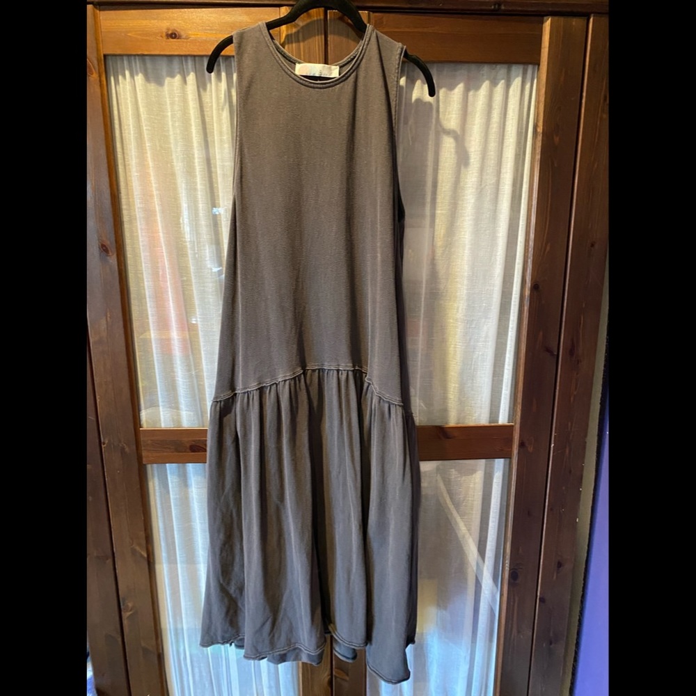 Free people drop waist tank maxi dress